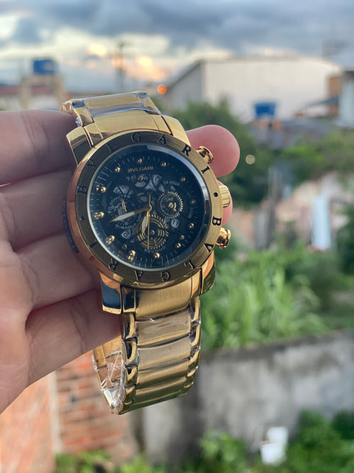 BVLGARI SKELETON preto