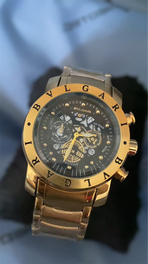 BVLGARI SKELETON preto